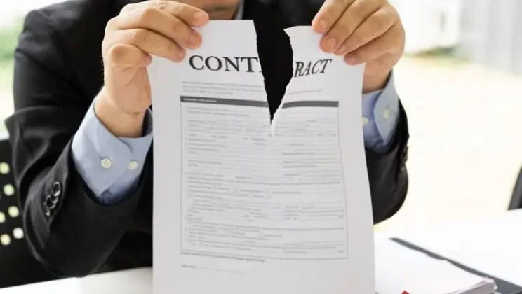 انهاء عقد المقاولات بالتراضي