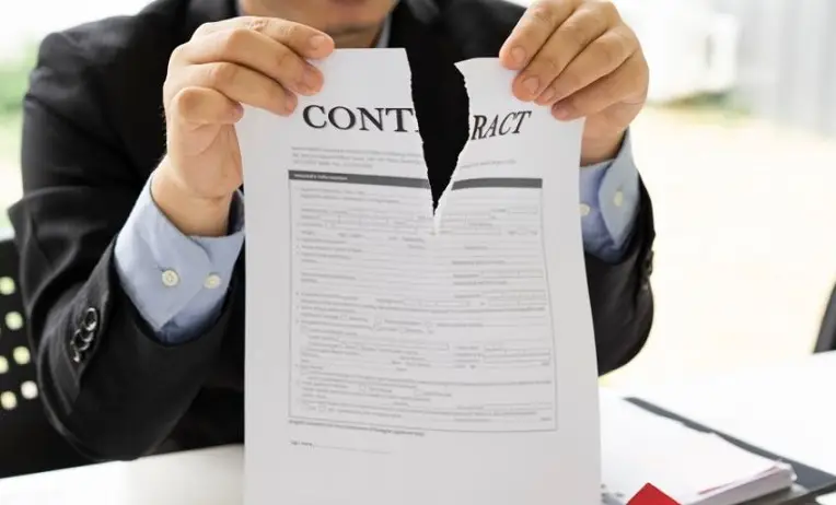 انهاء عقد المقاولات بالتراضي