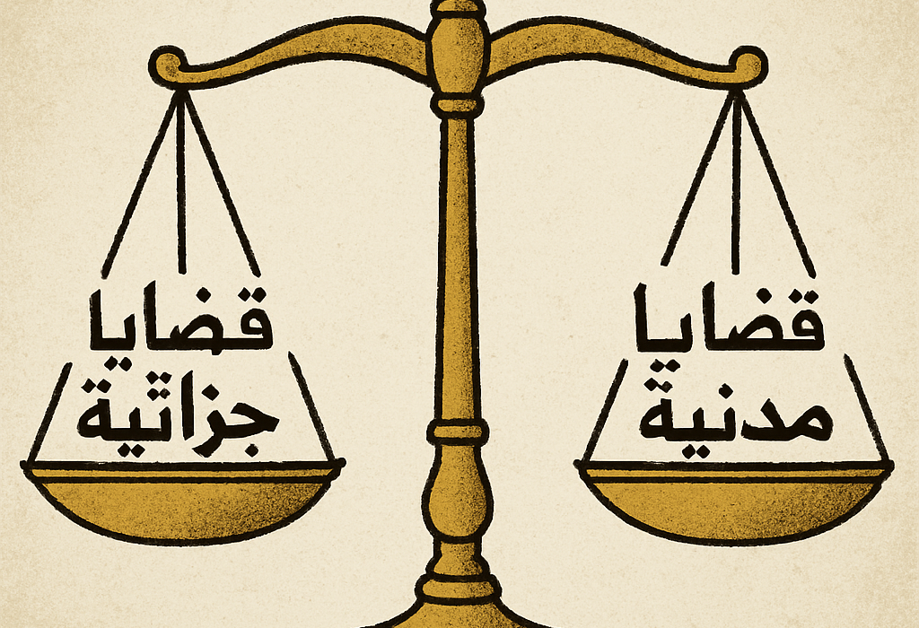 دليل شامل عن القضايا الجزائية