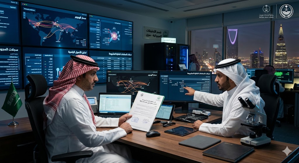 دليل نظام مكافحة الجرائم المعلوماتية في السعودية: عقوبات الاحتيال والابتزاز الرقمي